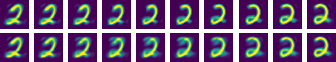 MNIST images properly interpolated